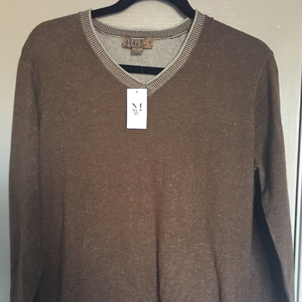 Mens Blue Pronto Sweater